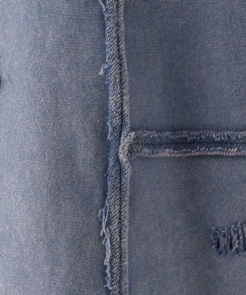 HARE（ハレ）の「ピグメントダメージスウェット(HARE)（スウェット・メンズ・ブルー/グレー/ブラック・FREE）」の12枚目の写真