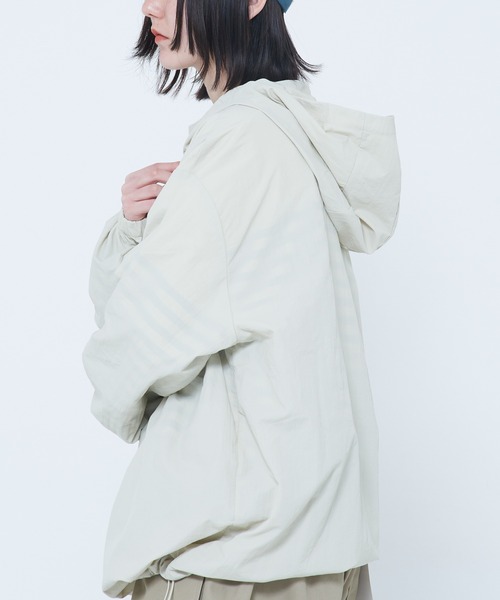 ROUGH TRADE（ラフトレード）の「ナイロンワッシャー アノラックパーカー(M1)（その他アウター・メンズ・ブラック/カーキ/ホワイト・MEDIUM/LARGE/X-LARGE）」の5枚目の写真