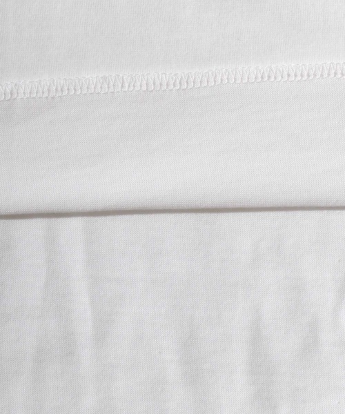 SITRY（シトリー）の「SITRY Round Hem Layered Tank Top/別注 ラウンドヘム レイヤード タンクトップ（タンクトップ・メンズ・ホワイト/ブラック・L/M）」の6枚目の写真