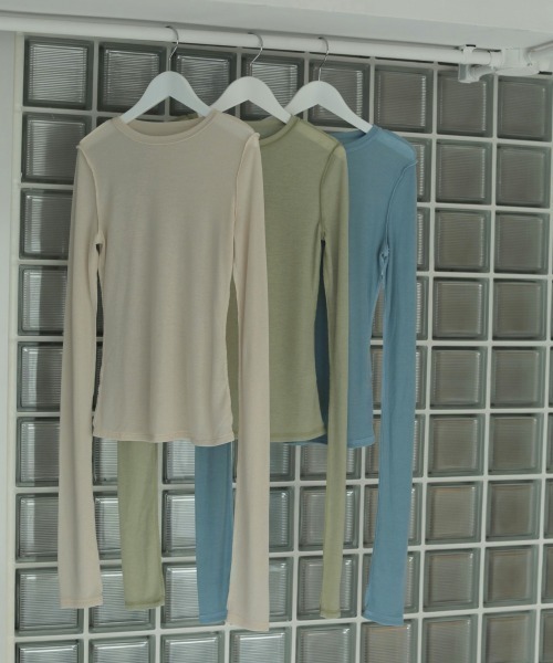 anuke/2枚セット/リバーシブルロングtシャツ ànuke online store（アンヌーク） / Reversible Long T