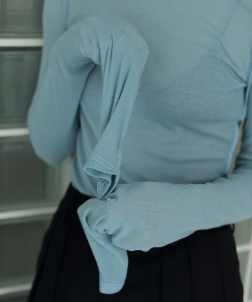 anuke（アンヌーク）の「anuke Reversible Long T-shirts リバーシブル