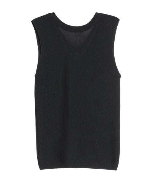 ELENDEEK（エレンディーク）の「2WAYネックアセテートニット（ニット/セーター・レディース・ブラック/ベージュ/パープル/オフホワイト/グリーン・FREE）」の15枚目の写真