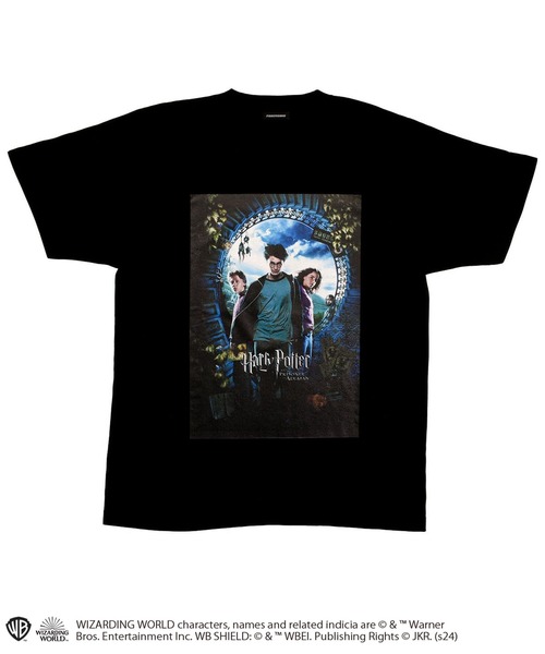 PONEYCOMB TOKYO（パニカムトーキョー）の「【ハリー・ポッター】ハリー・ポッターとアズカバンの囚人/ポスターアート/Tシャツ(PONEYCOMB TOKYO)（シャツ/ブラウス・レディース・ブラック・M）」の8枚目の写真