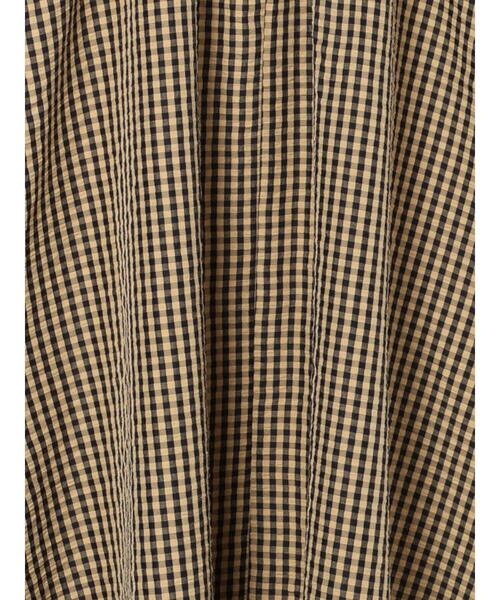 ehka sopo（エヘカソポ）の「ギンガムチェックキャミワンピース（ワンピース・レディース・ネイビー/イエロー/オフホワイト・F）」の4枚目の写真
