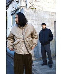 superNova. Balloon jacket 改 中綿ジャケット　黒 superNova.（スーパーノヴァ）の「Balloon jacket 改（ダウン