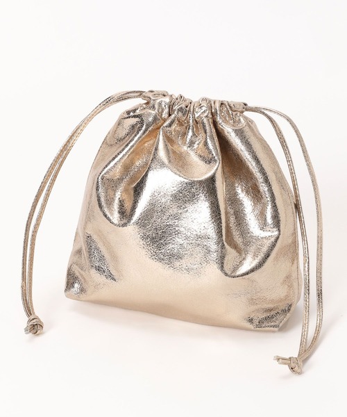 LOWRYS FARM（ローリーズファーム）の「キンチャクツキメッシュトート　102170（ショルダーバッグ・レディース・ブルー/ピンク/ベージュ・FREE）」の9枚目の写真