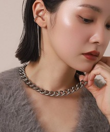 LHME | LHME “Moment”ボリュームチェーンチョーカーネックレス/サージカルステンレス316L(金属アレルギー対応)(ネックレス)