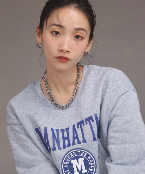 LHME（エルエイチエムイー）の「LHME “Moment”ボリュームチェーンチョーカーネックレス/サージカルステンレス316L（金属アレルギー対応）（ネックレス・レディース・シルバー・40cm）」の18枚目の写真