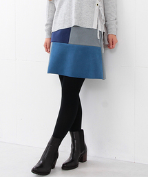 Ray BEAMS | ■☆Ray BEAMS / スエード パッチワーク ミニスカート(スカート)