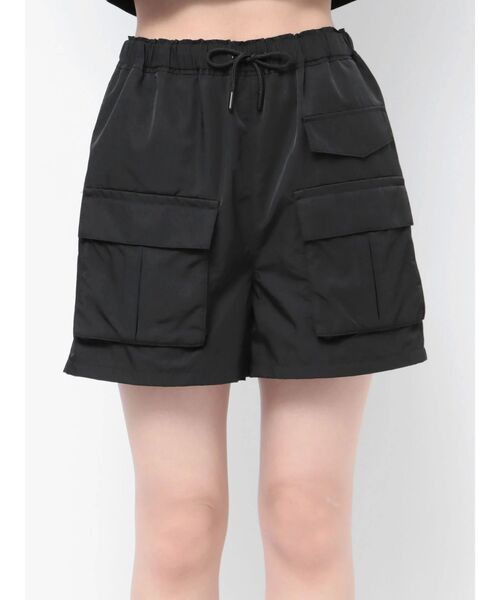 MURUA(ムルーア)の「ナイロンカーゴショートパンツ(カーゴパンツ・レディース・ブラック/カーキ・FREE)」の20枚目の写真
