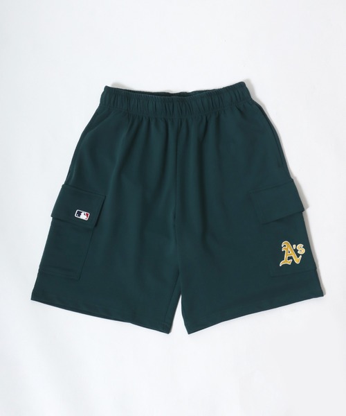 [ MLB ] ベーシック スモールロゴショーツパンツ MLB/メジャーリーグベースボール チームロゴ ワンポイント刺繍