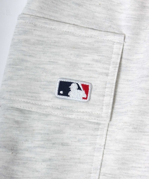 MLB(メジャーリーグベースボール)の「MLB/メジャーリーグベースボール チームロゴ ワンポイント刺繍 スウェットカーゴショーツ ショートパンツ(その他パンツ・メンズ・ネイビー/ブラック/アッシュグレー/グリーン・LL/M/L)」の17枚目の写真