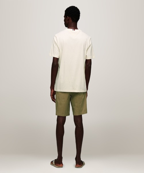 TOMMY HILFIGER(トミーヒルフィガー)の「ブークレHエンブロイドTシャツ(Tシャツ/カットソー・メンズ・ネイビー/ピンク/アイボリー・LARGE/MEDIUM/SMALL/X-LARGE)」の7枚目の写真