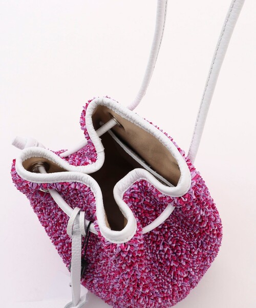 marco masi(マルコマージ)の「【MARCO MASI/ マルコマージ】リゾキンチャクショルダーバッグ(ショルダーバッグ・レディース・グリーン系その他3/ピンク系その他3・FREE)」の10枚目の写真