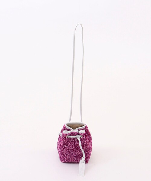 marco masi(マルコマージ)の「【MARCO MASI/ マルコマージ】リゾキンチャクショルダーバッグ(ショルダーバッグ・レディース・グリーン系その他3/ピンク系その他3・FREE)」の11枚目の写真