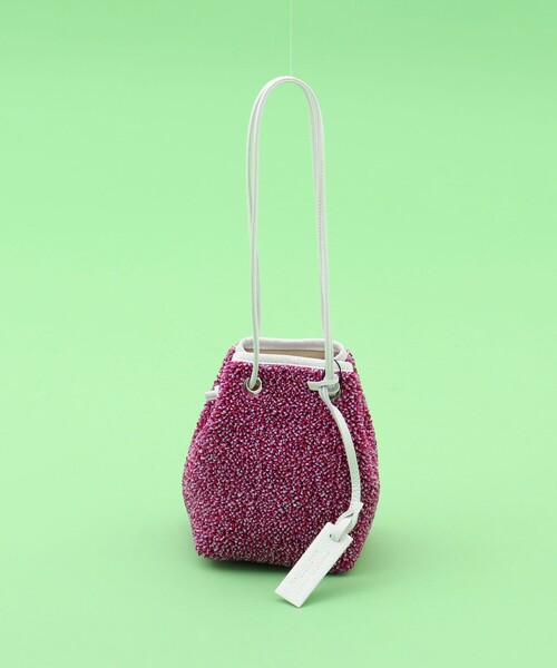 marco masi(マルコマージ)の「【MARCO MASI/ マルコマージ】リゾキンチャクショルダーバッグ(ショルダーバッグ・レディース・グリーン系その他3/ピンク系その他3・FREE)」の13枚目の写真