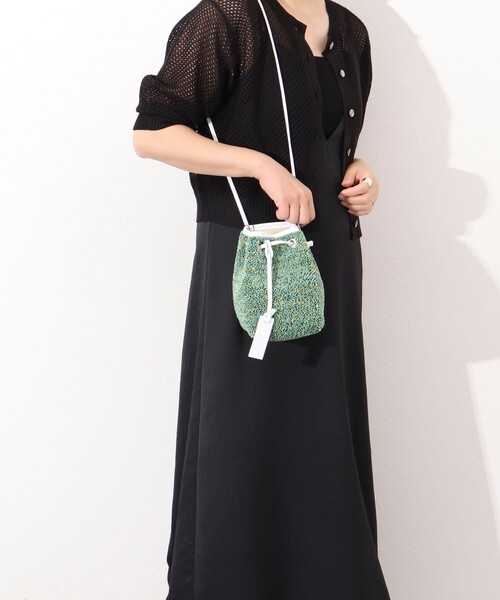 marco masi(マルコマージ)の「【MARCO MASI/ マルコマージ】リゾキンチャクショルダーバッグ(ショルダーバッグ・レディース・グリーン系その他3/ピンク系その他3・FREE)」の21枚目の写真