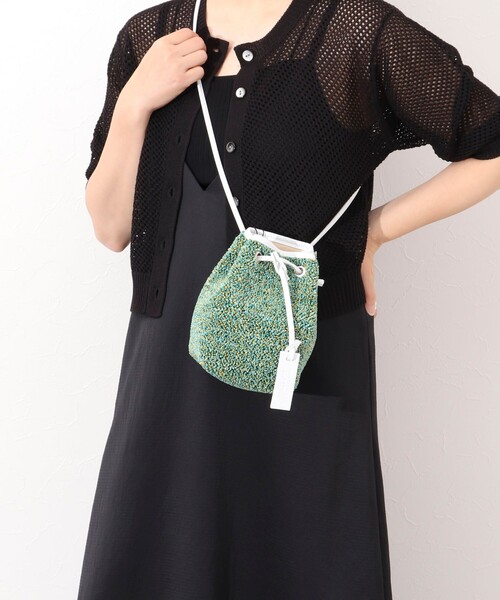 marco masi(マルコマージ)の「【MARCO MASI/ マルコマージ】リゾキンチャクショルダーバッグ(ショルダーバッグ・レディース・グリーン系その他3/ピンク系その他3・FREE)」の22枚目の写真