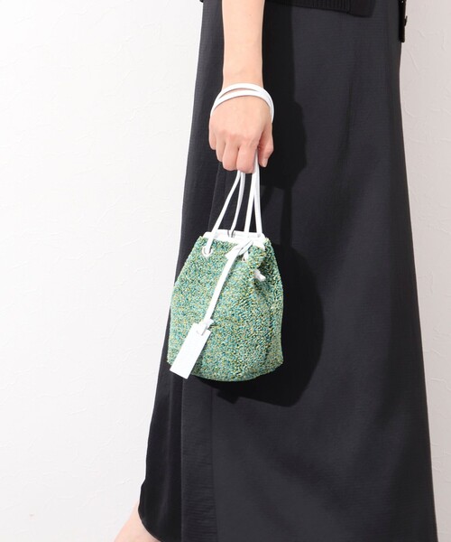 marco masi(マルコマージ)の「【MARCO MASI/ マルコマージ】リゾキンチャクショルダーバッグ(ショルダーバッグ・レディース・グリーン系その他3/ピンク系その他3・FREE)」の17枚目の写真