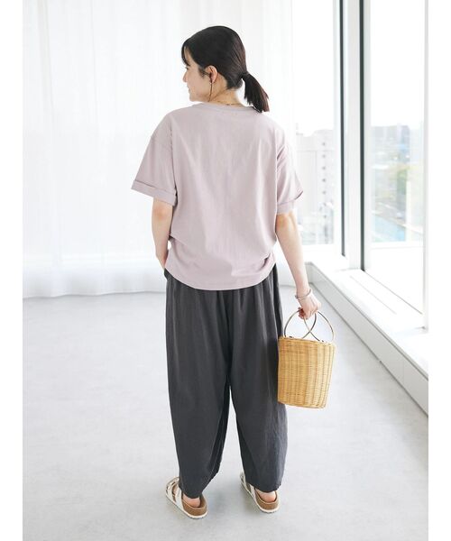 CRAFT STANDARD BOUTIQUE（クラフトスタンダードブティック）の「Pluie de Tee（Tシャツ/カットソー・レディース・ホワイト/ブラック/ピンク/グリーン・FREE）」の12枚目の写真