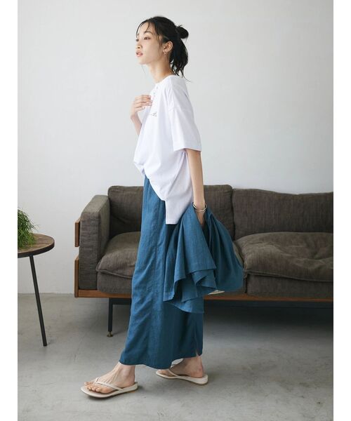 CRAFT STANDARD BOUTIQUE（クラフトスタンダードブティック）の「Pluie de Tee（Tシャツ/カットソー・レディース・ホワイト/ブラック/ピンク/グリーン・FREE）」の18枚目の写真