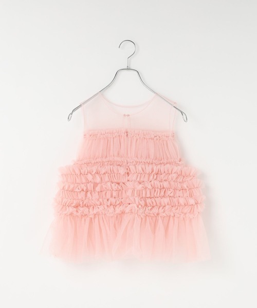 ピンク フリル タンクトップ 135cm