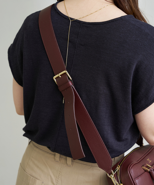 Manuel MILANO/マニュエルミラノ 別注 レザーバッグ MIDI（ショルダー