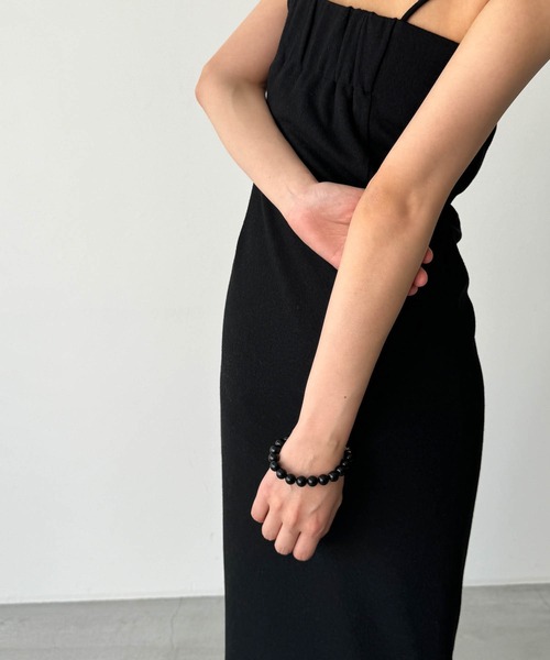 CANAL JEAN（キャナルジーン）の「diggity　ビーズブレスレット（ブレスレット・レディース・ネイビー/レッド/ブラック/クリア・ONE SIZE）」の10枚目の写真