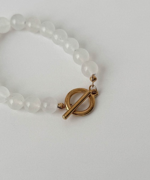 CANAL JEAN（キャナルジーン）の「diggity　ビーズブレスレット（ブレスレット・レディース・ネイビー/レッド/ブラック/クリア・ONE SIZE）」の12枚目の写真