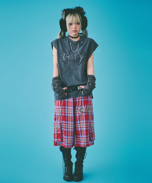 【セール】『GALFY/ガルフィー』ゴリ厨二タンク（Tシャツ/カットソー）｜GALFY（ガルフィー）