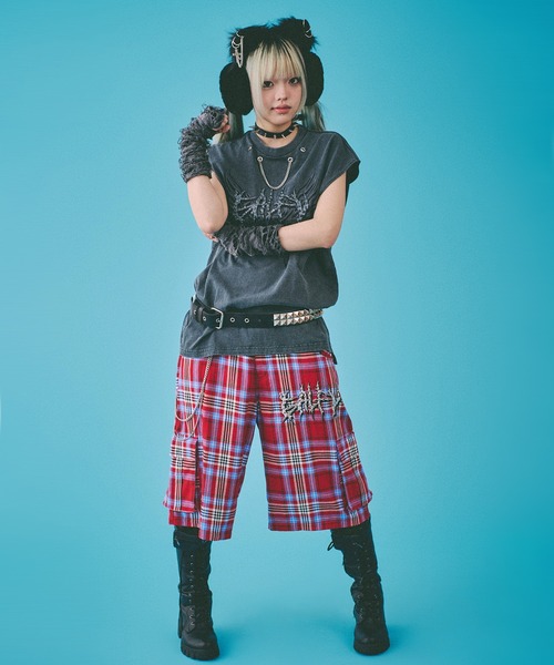 【セール】『GALFY/ガルフィー』ゴリ厨二タンク（Tシャツ/カットソー）｜GALFY（ガルフィー）