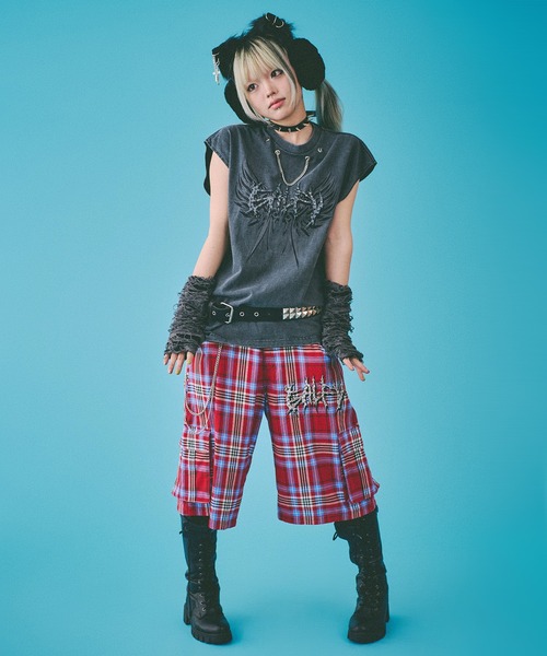 【セール】『GALFY/ガルフィー』ゴリ厨二タンク（Tシャツ/カットソー）｜GALFY（ガルフィー）