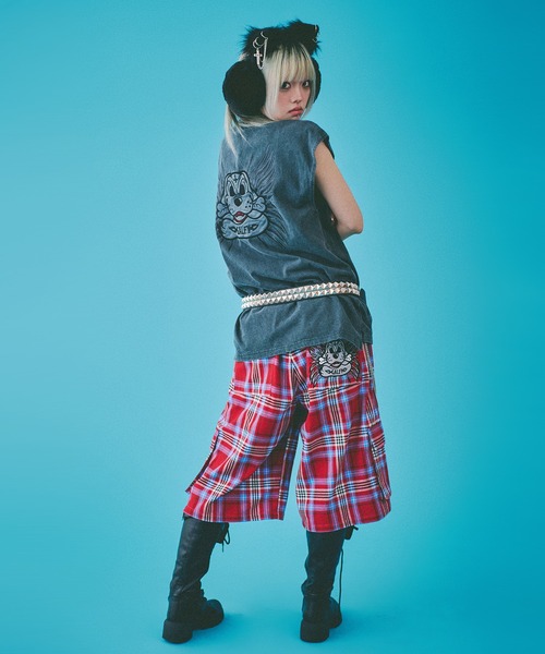 【セール】『GALFY/ガルフィー』ゴリ厨二タンク（Tシャツ/カットソー）｜GALFY（ガルフィー）