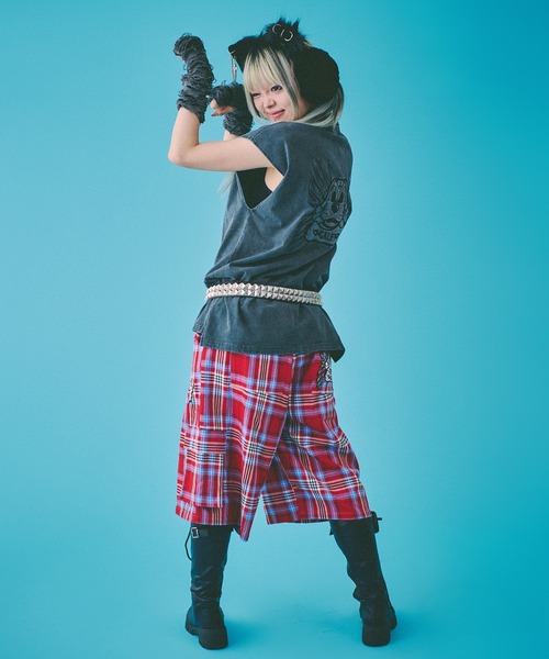 【セール】『GALFY/ガルフィー』ゴリ厨二タンク（Tシャツ/カットソー）｜GALFY（ガルフィー）