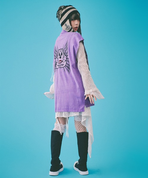 【セール】『GALFY/ガルフィー』ゴリ厨二タンク（Tシャツ/カットソー）｜GALFY（ガルフィー）