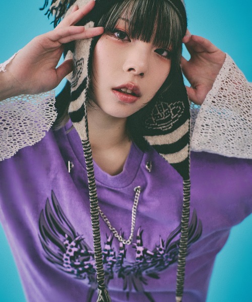 【セール】『GALFY/ガルフィー』ゴリ厨二タンク（Tシャツ/カットソー）｜GALFY（ガルフィー）