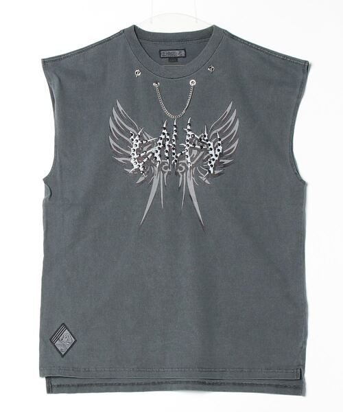 【セール】『GALFY/ガルフィー』ゴリ厨二タンク（Tシャツ/カットソー）｜GALFY（ガルフィー）