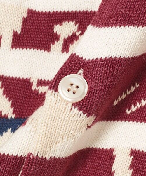 トップス FAKE AS FLOWERS KNIT CARDIGAN FAF(Fake As Flowers) / ANGEL RAGLAN KNIT CARDIGAN