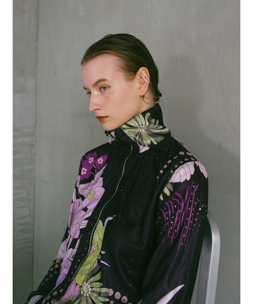 sahara（サハラ）の「Flower Zip Dress/フラワージップワンピース 