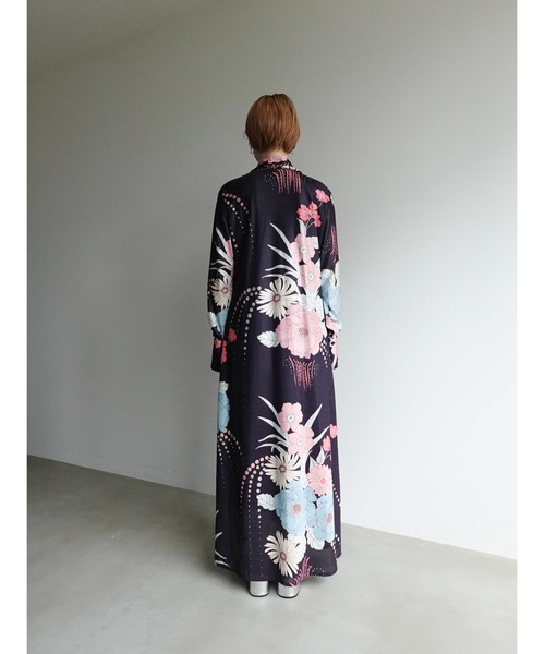 sahara（サハラ）の「Flower Zip Dress/フラワージップワンピース  