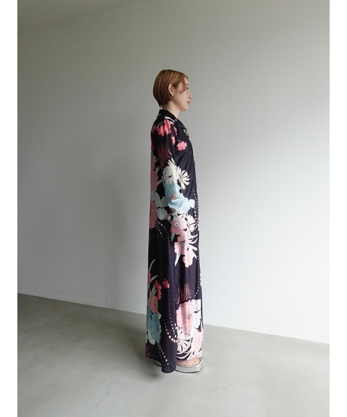 sahara（サハラ）の「Flower Zip Dress/フラワージップワンピース 