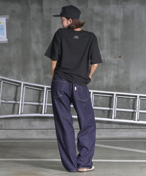 THRASHER(スラッシャー)の「ANTI LOGO emb S/S T-SHIRTS/スラッシャーボックスシルエットワンポイント刺繍ブランドロゴ半袖Tシャツ(Tシャツ/カットソー・メンズ・グレー/ネイビー/ブラック×グレー/ホワイト×ブラック・LARGE/MEDIUM/XX-LARGE/X-LARGE)」の14枚目の写真