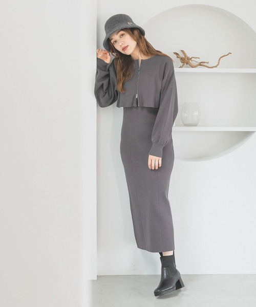 mysty woman（ミスティウーマン）の「ブローチ付きバケットハット 138269（ハット・レディース・ブラック/グレー/オフホワイト・FREE）」の9枚目の写真