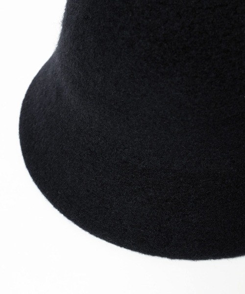 mysty woman（ミスティウーマン）の「ブローチ付きバケットハット 138269（ハット・レディース・ブラック/グレー/オフホワイト・FREE）」の16枚目の写真