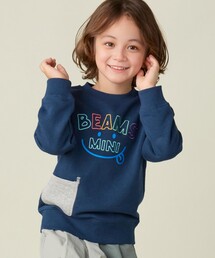 スマイル 刺繍 スウェット （90～130cm）