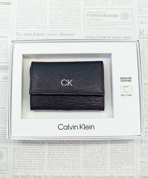 Calvin Klein(カルバン・クライン)の「CK ワンポイント6連フック レザーキーケース Key Case(キーケース/キーアクセサリー・メンズ・ブラック系2/ブラック系1/ブラック系3・F)」の18枚目の写真