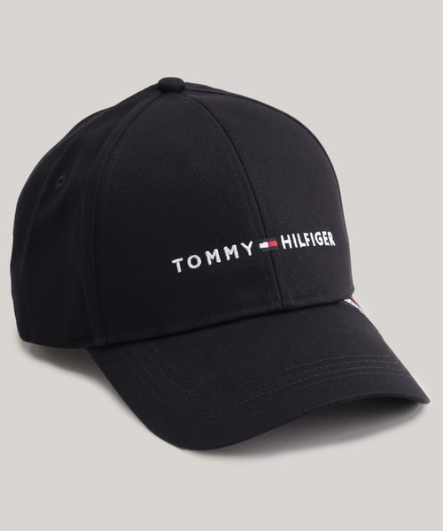 【セール】ファンデーションコットン6パネルキャップ（キャップ）｜TOMMY HILFIGER（トミーヒルフィガー）