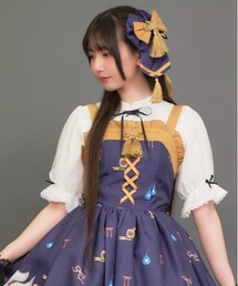 axes femme kawaii | レース重ね半袖ブラウス(シャツ/ブラウス)