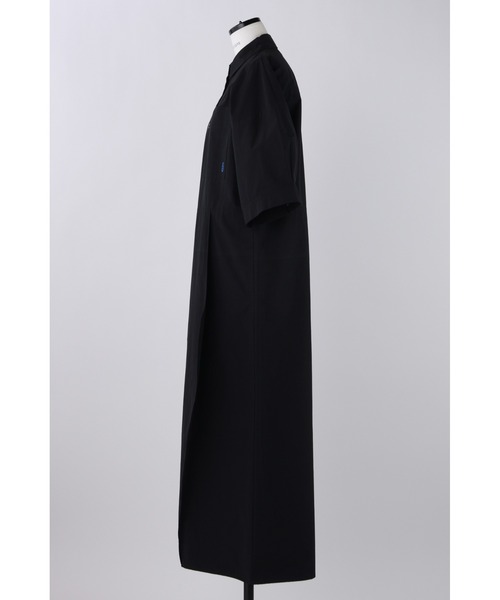 nagonstans（ナゴンスタンス）の「6/4クロス アシンメシャツドレス