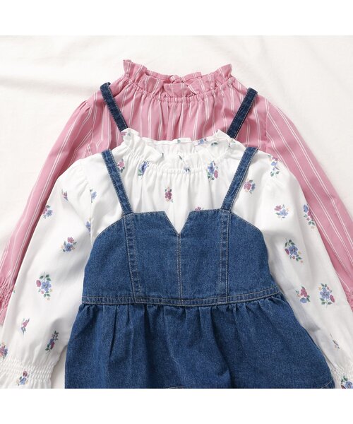 apres les cours（アプレレクール）の「デニムビスチェ&チュニックセット（ベスト・キッズ・その他3/ピンク・110/100/90/80/140/130/120）」の18枚目の写真